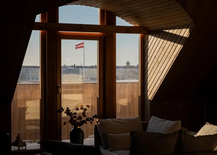 Rooftop River View Old